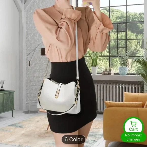 Elegant Burgundy Women's Bag NIP - Picture 5 of 8